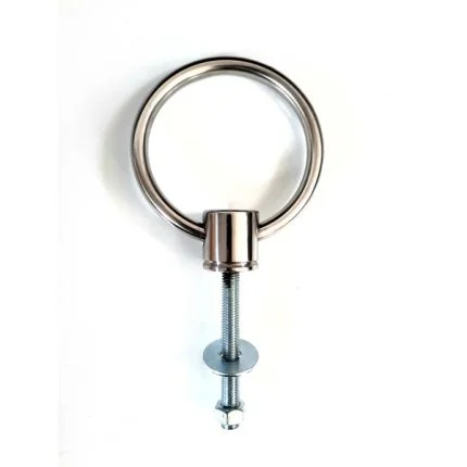 Set 4 manere cavou, Inox-Model Brut, 35mm diametru