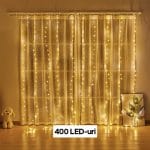 Instalație LED Crăciun perdea ploaie